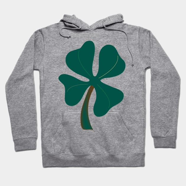 Four Leaf Clover Hoodie by Dreambarks